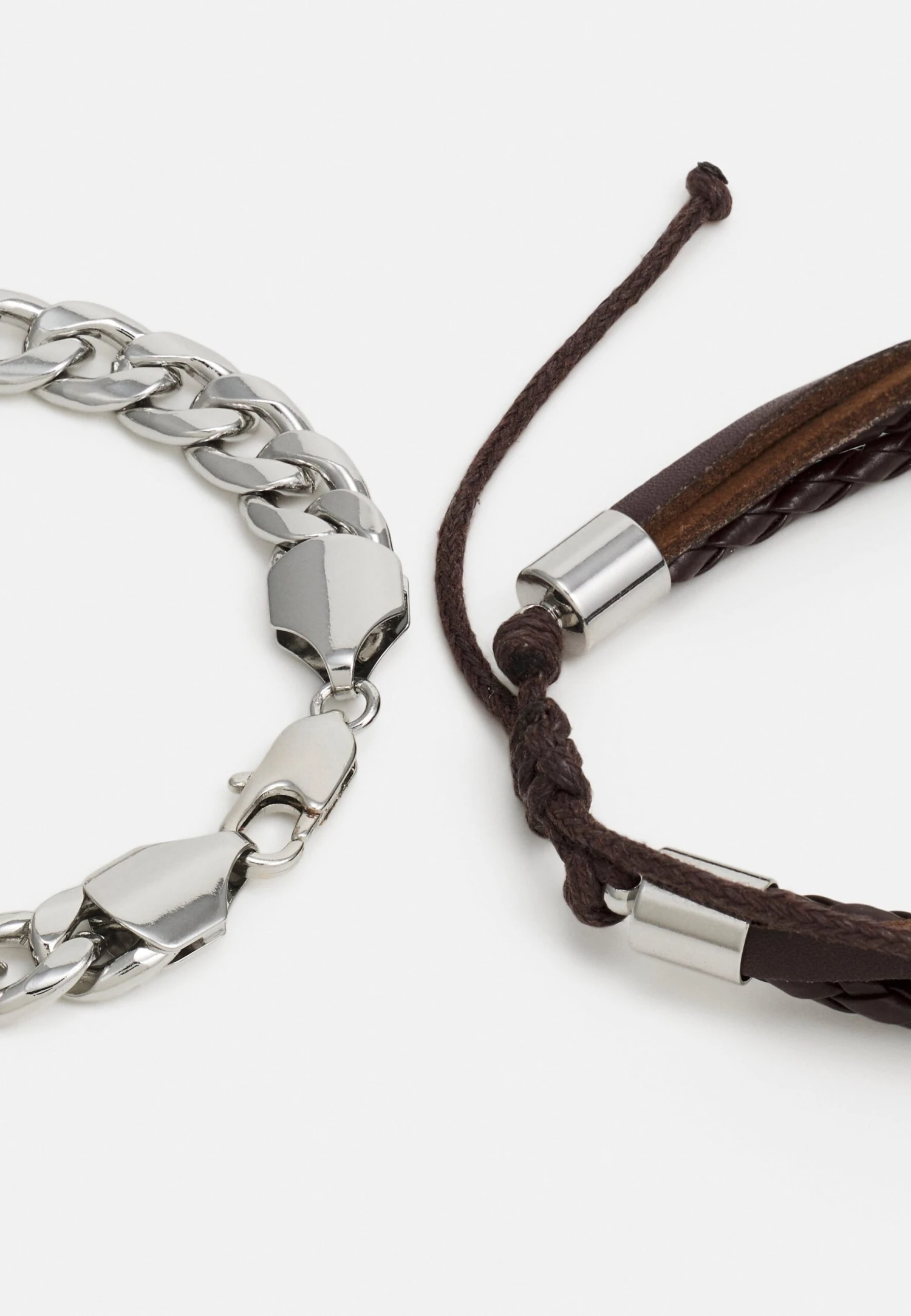 Pier One5 PACK - Armband - Silver-coloured 4 Pier One5 PACK - Armband - Silver-coloured - Bild 2