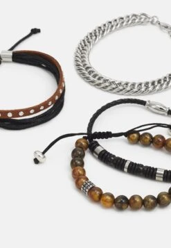 Pier One4 PACK - Armband - Silver-coloured 7 Pier One4 PACK - Armband - Silver-coloured -Macys Butik 160a55536e024fbc8ff5de3525191522