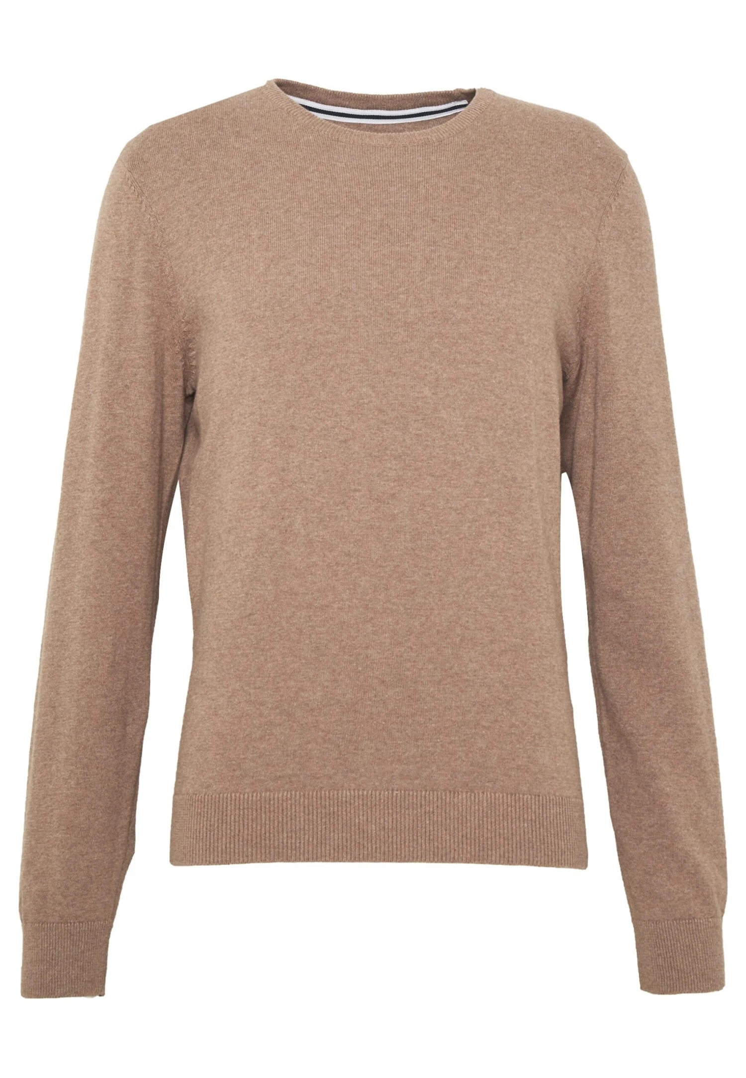 Pier OneBASIC CREWNECK - Stickad Tröja - Mottled Beige 8 Pier OneBASIC CREWNECK - Stickad Tröja - Mottled Beige - Bild 6