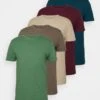 Pier One5 PACK - T-shirt - Bas - Green/beige/khaki 2 Pier One5 PACK - T-shirt - Bas - Green/beige/khaki -Macys Butik 1e3fbf865ab147a9aa190c3e7c164f91