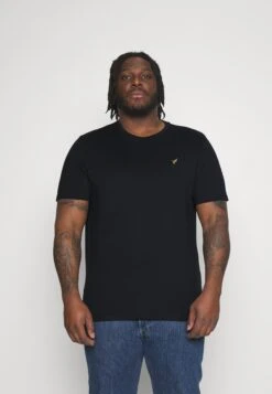 Pier One2 PACK - T-shirt - Bas - Dark Blue/white -Macys Butik 22486717539444a097f7d8942d899e8a