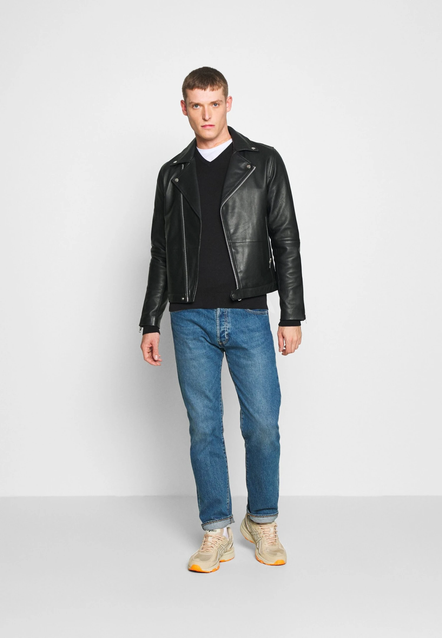 Pier One2PACK - Stickad Tröja - Black/bordeaux 3 Pier One2PACK - Stickad Tröja - Black/bordeaux