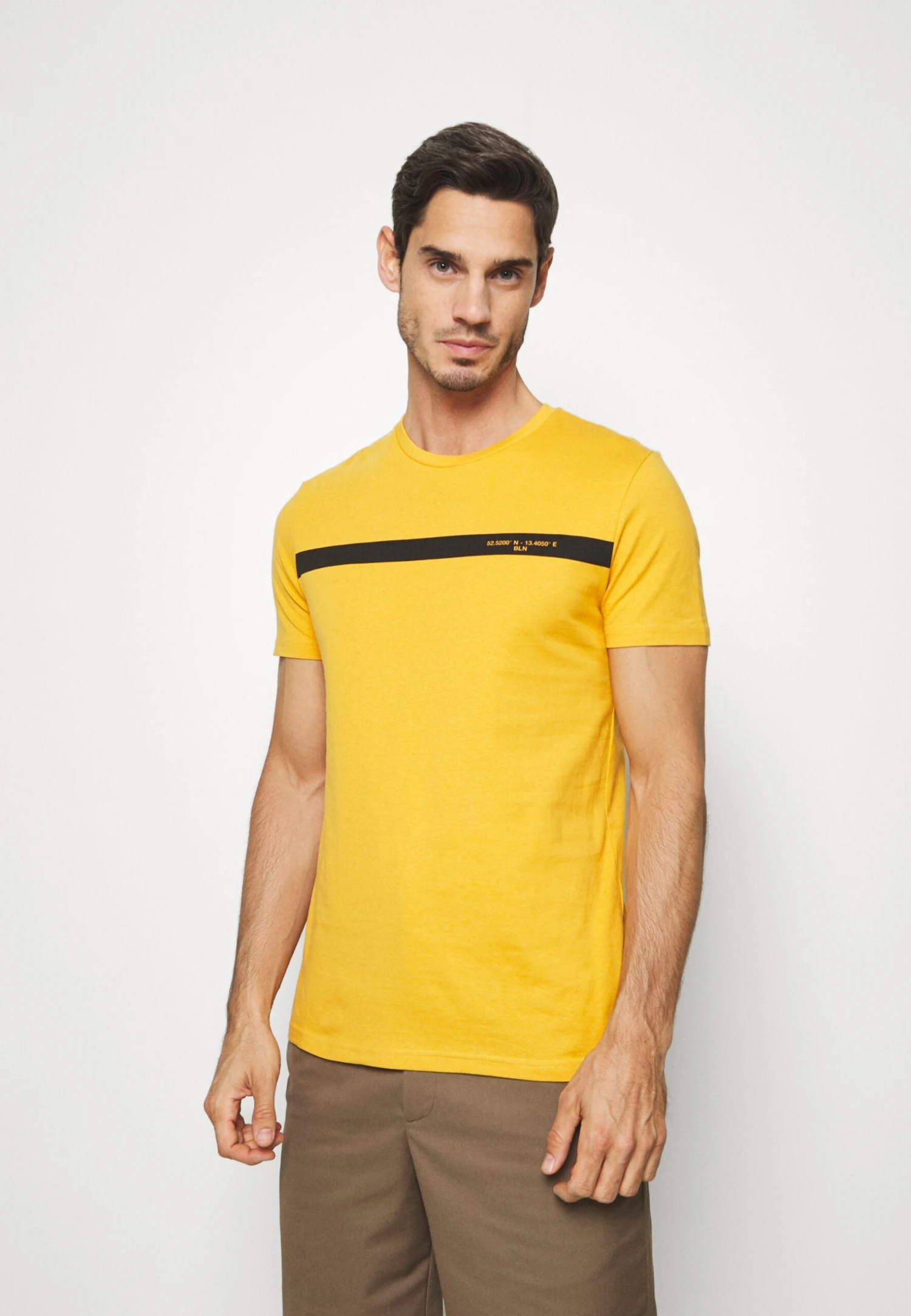 Pier OneT-shirt Med Print - Yellow 3 Pier OneT-shirt Med Print - Yellow
