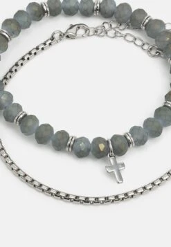 Pier One2 PACK - Armband - Silver-coloured -Macys Butik 2760b860f16a4919b3aca43a3332a0a6