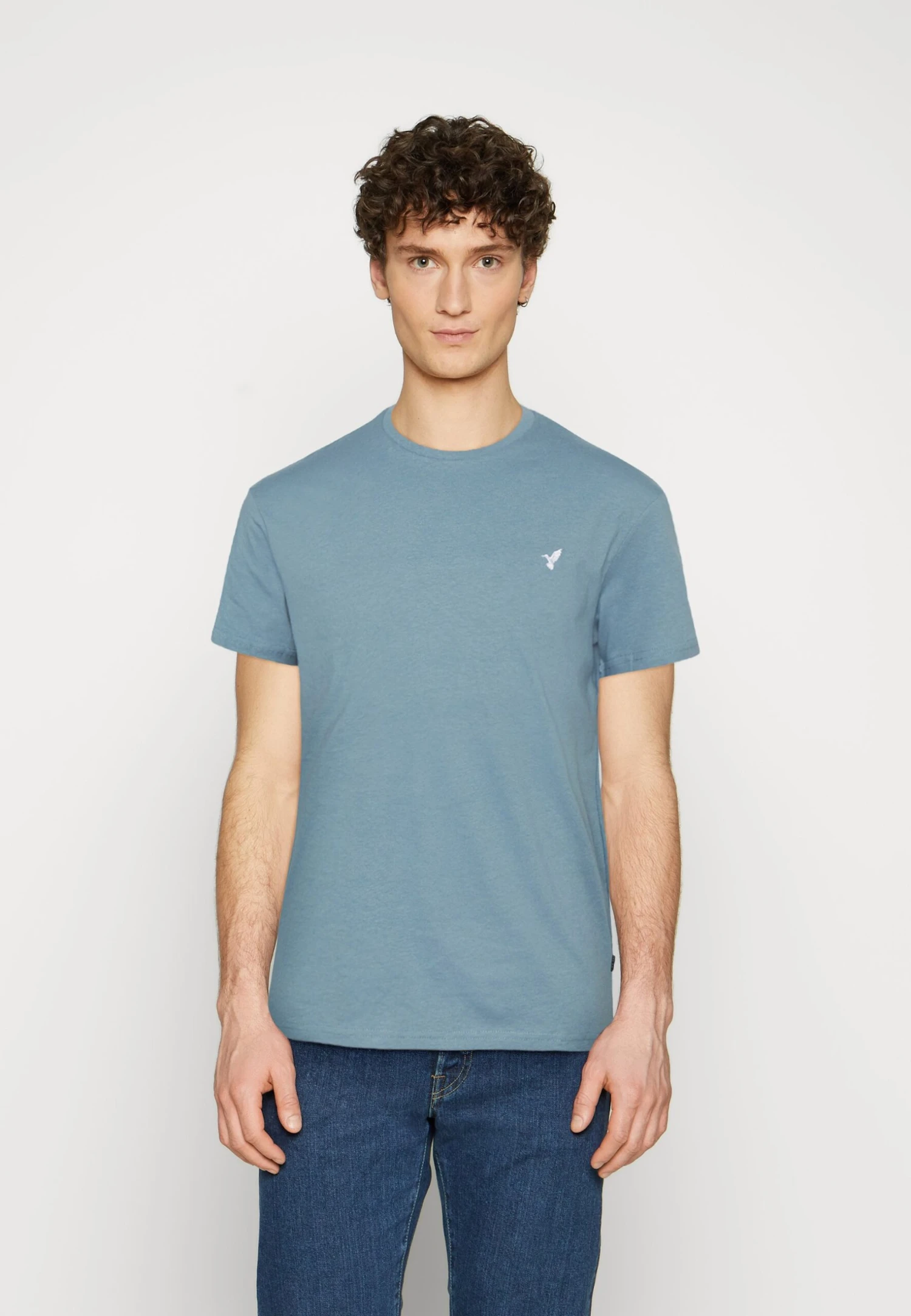 Pier One5 PACK - T-shirt - Bas - Beige/white/light Blue 4 Pier One5 PACK - T-shirt - Bas - Beige/white/light Blue - Bild 2