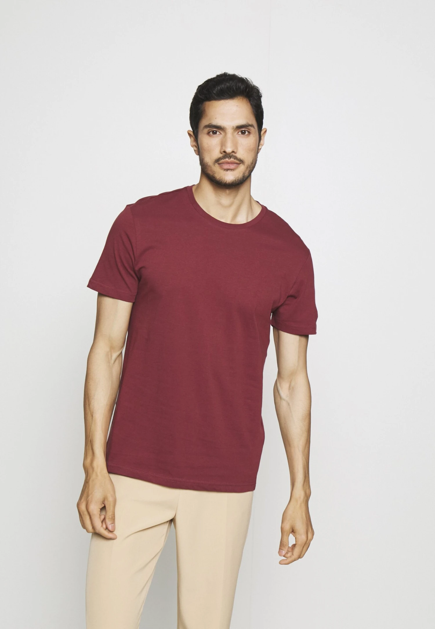 Pier OneT-shirt - Bas - White/black/bordeaux 10 Pier OneT-shirt - Bas - White/black/bordeaux - Bild 8
