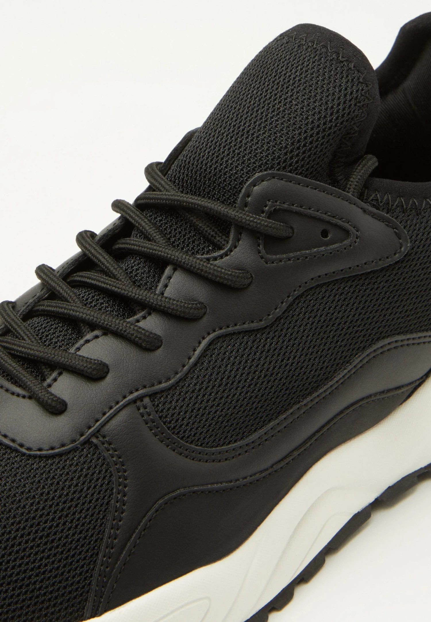 Pier OneUNISEX - Sneakers - Black/white 8 Pier OneUNISEX - Sneakers - Black/white - Bild 6