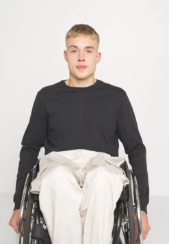 Pier OneLångärmad Tröja - Black -Macys Butik 45cf56a72ccd449798b5c18cbbf5aa1d