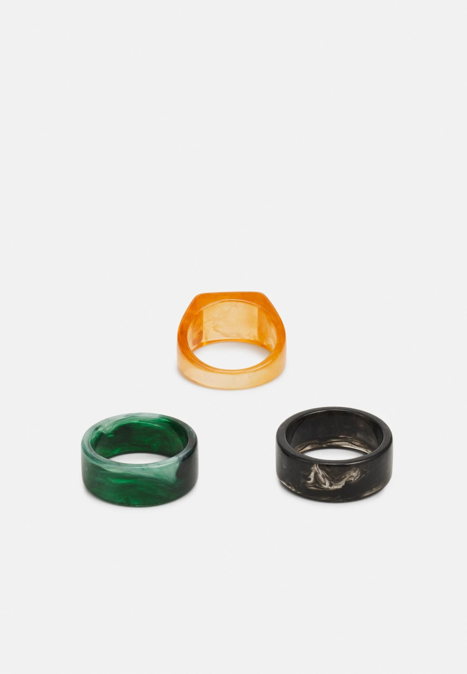 Pier One3 PACK - Ringar - Black/green/orange 4 Pier One3 PACK - Ringar - Black/green/orange - Bild 2