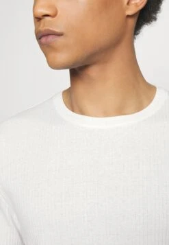 Pier OneSLIM FIT RIBBED T-SHIRT 2 PACK - T-shirt - Bas - White/black 13 Pier OneSLIM FIT RIBBED T-SHIRT 2 PACK - T-shirt - Bas - White/black -Macys Butik 47ed5d9d06544ed3a59ae57586b07ca5