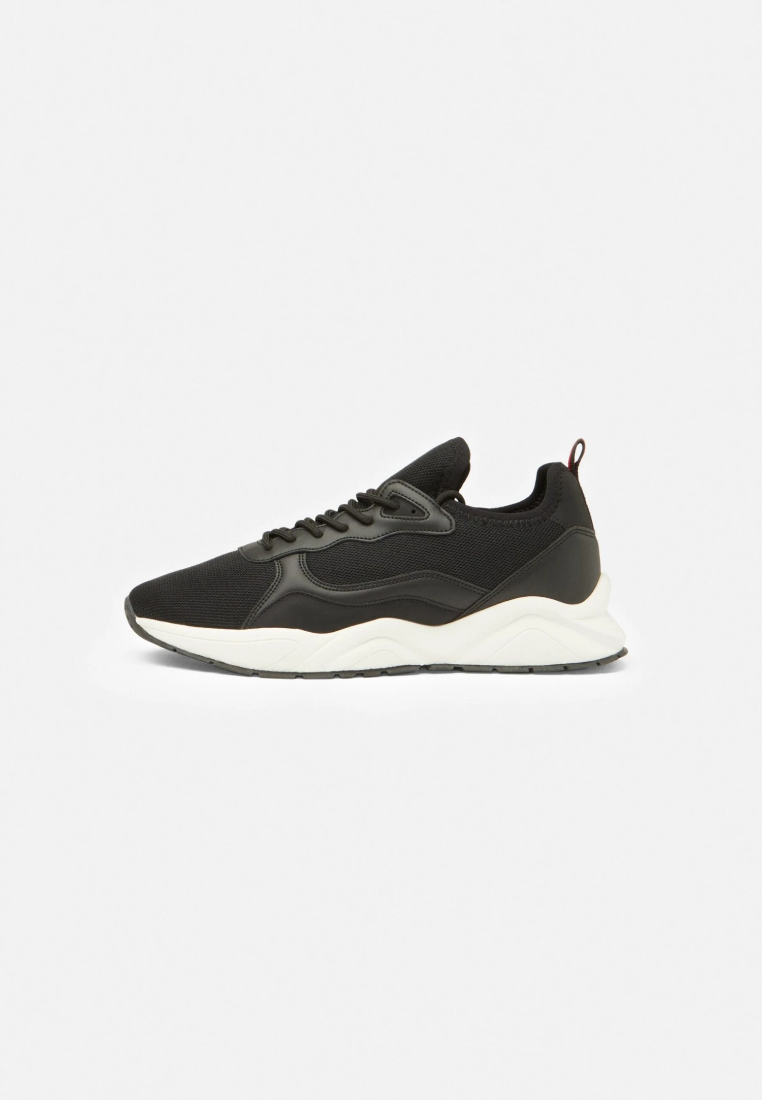Pier OneUNISEX - Sneakers - Black/white 3 Pier OneUNISEX - Sneakers - Black/white
