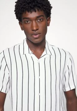 Pier One2 PACK - Skjorta - Black/white -Macys Butik 57ce1e0e5f264ad1b69f99a43f374e15