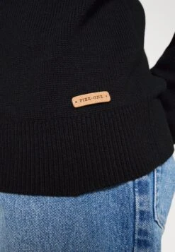 Pier OneSTRUCTURE BLOCK HIGH COLLAR - Kofta - Black -Macys Butik 6a3d75ac81f349948e6db8598e9da725