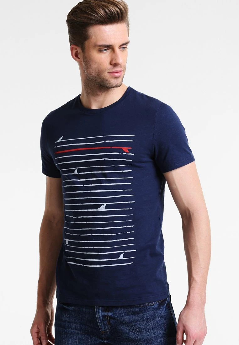 Pier OneT-shirt Med Print - Navy 3 Pier OneT-shirt Med Print - Navy