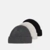 Pier OneUNISEX 3 PACK - Mössa - Black/dark Grey/off-white/ -Macys Butik 6ff45e637c064289bc89bdd981008db1