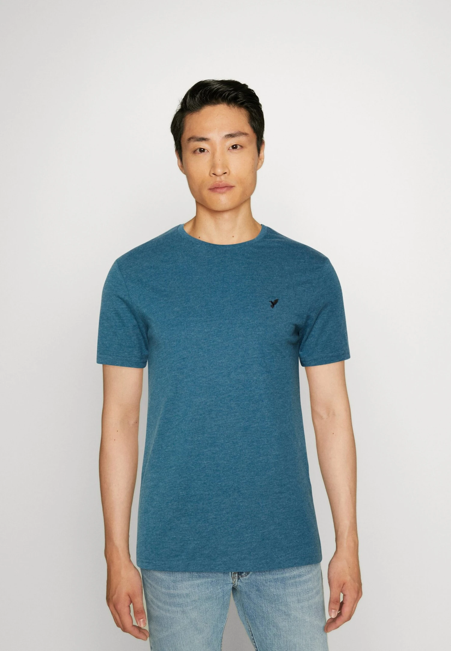 Pier One5 PACK - T-shirt - Bas - Mottled Blue/light Green/off-white 4 Pier One5 PACK - T-shirt - Bas - Mottled Blue/light Green/off-white - Bild 2