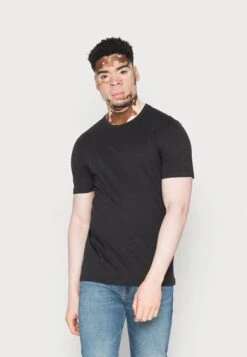 Pier One10 PACK - T-shirt - Bas - Mottled Light Grey/black/white -Macys Butik 8120e40c19894cbc8431e1b55345bac2