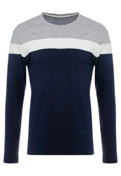 Pier OneLångärmad Tröja - Grey/dark Blue -Macys Butik a0f0a086b0f348dab84e2d01c20e90f6