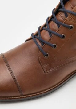 Pier OneLEATHER - Snörstövletter - Cognac -Macys Butik a41644e556154fdc8a8a3342115f0f6a