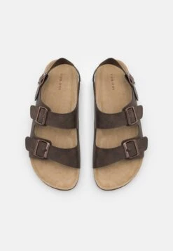 Pier OneUNISEX - Sandaler - Dark Brown -Macys Butik a689817c07e34f47aa63a98de89f094a