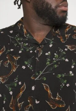 Pier OneASIAN PRINT RESORT - Skjorta - Black -Macys Butik b5f7243596e14f49a1306bb57650336c