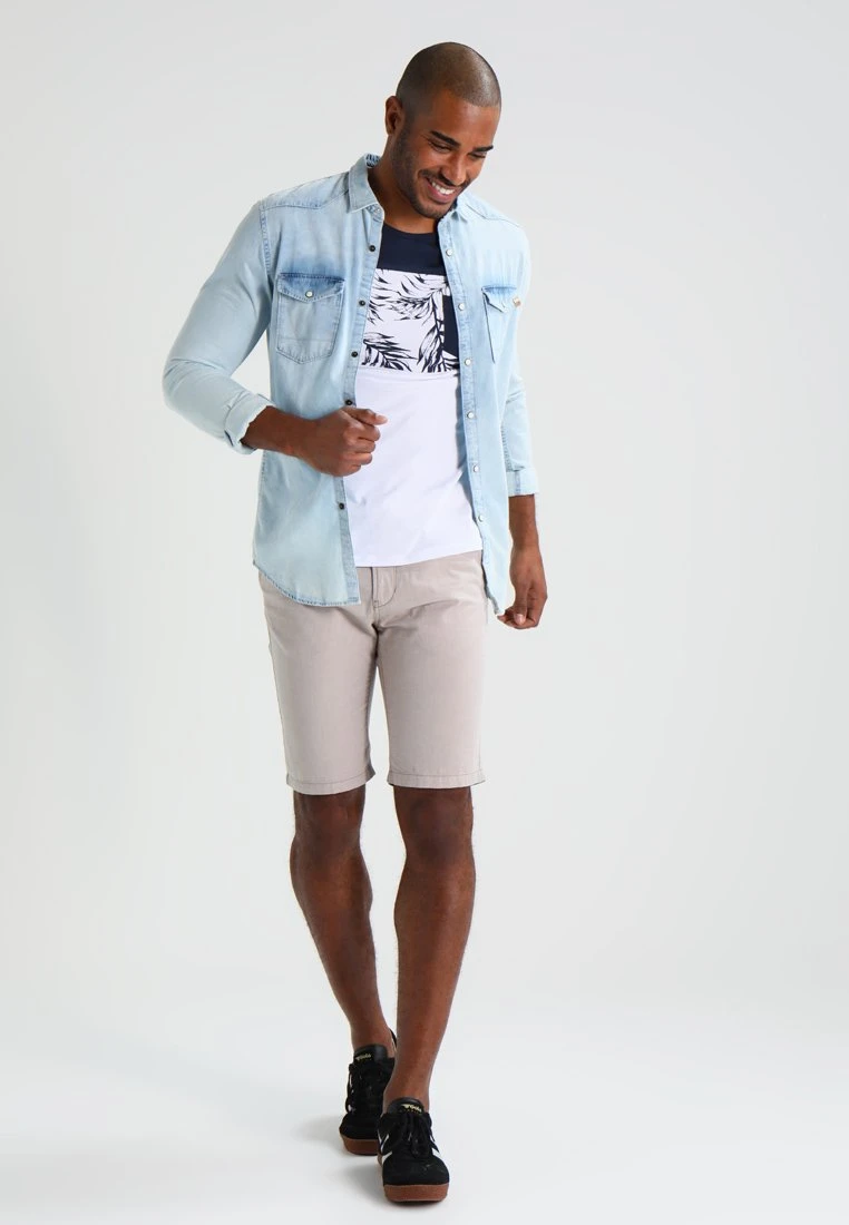 Pier OneT-shirt Med Print - Navy/white 4 Pier OneT-shirt Med Print - Navy/white - Bild 2