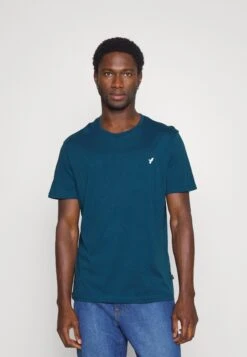 Pier One5 PACK - T-shirt - Bas - White/blue/stone 13 Pier One5 PACK - T-shirt - Bas - White/blue/stone -Macys Butik b839b6722acb4810893aab216141f42b