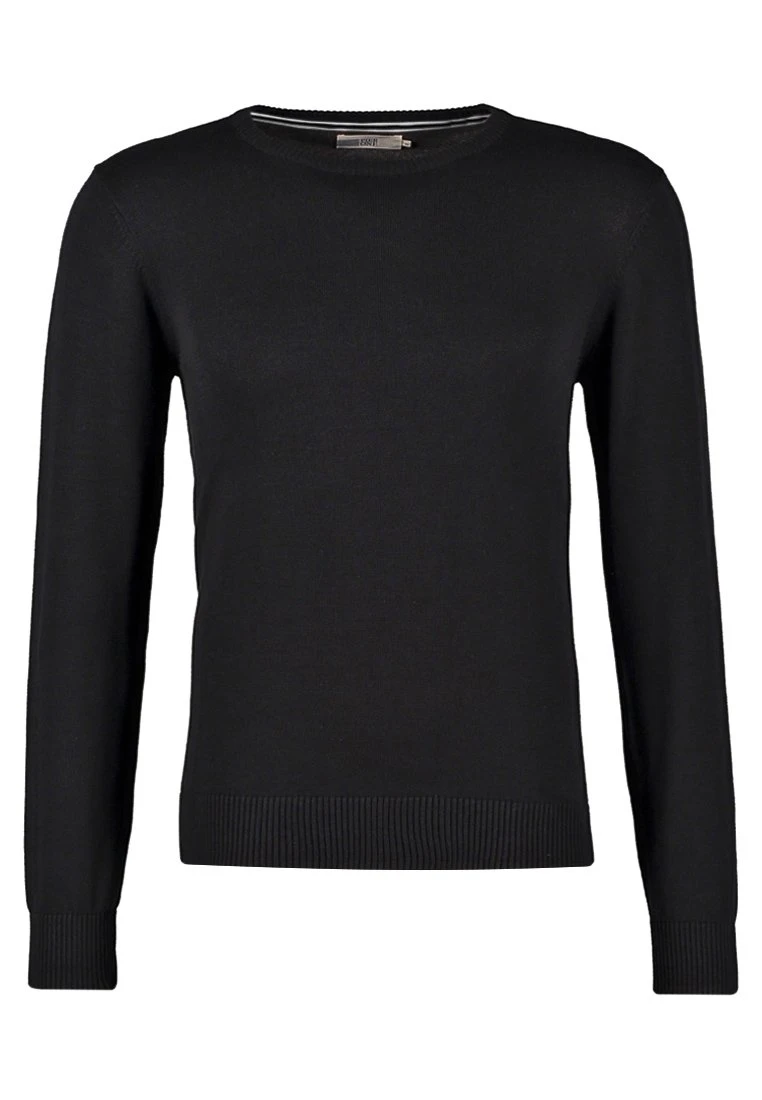 Pier OneBASIC CREWNECK - Stickad Tröja - Black 7 Pier OneBASIC CREWNECK - Stickad Tröja - Black - Bild 5