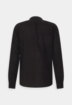 Pier OneLINEN COTTON MIX 2 PACK - Skjorta - White/black -Macys Butik d256e857b2b944c3af908b1271f8fe4c