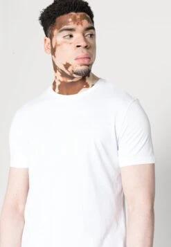 Pier One10 PACK - T-shirt - Bas - Mottled Light Grey/black/white -Macys Butik d58a98363cd54192aa01227027fd1bf6