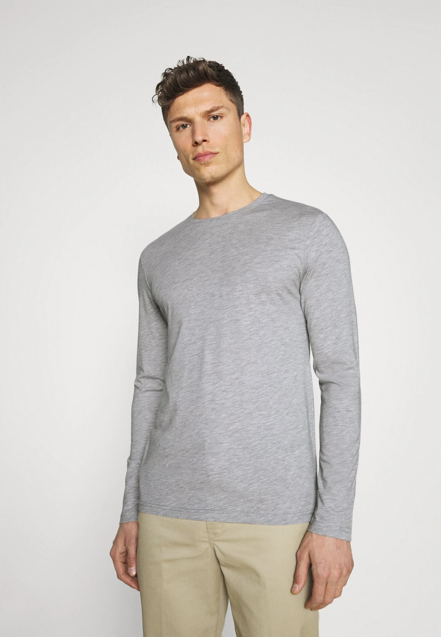 Pier One2 PACK - Långärmad Tröja - Dark Blue/mottled Grey 4 Pier One2 PACK - Långärmad Tröja - Dark Blue/mottled Grey - Bild 2