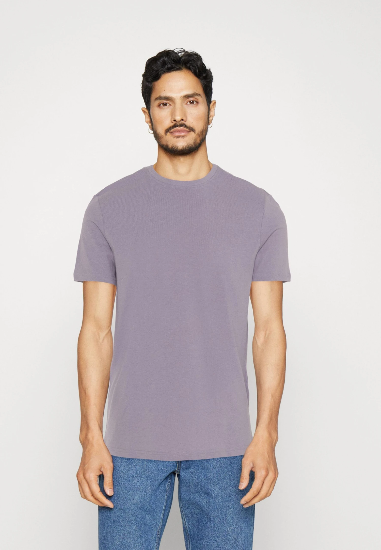 Pier OneT-shirt - Bas - White/off-white/lilac 7 Pier OneT-shirt - Bas - White/off-white/lilac - Bild 5