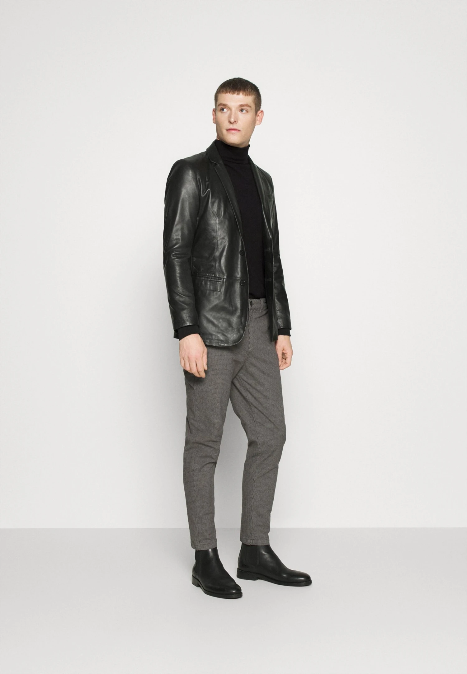 Pier One2 PACK - Stickad Tröja - Black 3 Pier One2 PACK - Stickad Tröja - Black