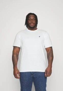 Pier One2 PACK - T-shirt - Bas - Dark Blue/white -Macys Butik ff1c59419f484436956f29c6ac56059a